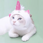 Unicorn Universal Costume Hat for Cats and Dogs - GreenFur
