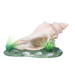Unique Resin Conch Shell Ornament for Aquarium Aquascape Decoration - GreenFur