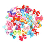Unique Valentine's Day Pet Hair Bands Cute Puppy Hair Ties - GreenFur