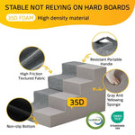 US Local Stock 5 Step Foam Dog Stairs for Small and Medium Pets, US Warehouse Free Shipping - GreenFur