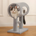 US Local Stock Cat Tree Scratching Post with Tunnel, US Warehouse Free Shipping - GreenFur
