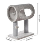 US Local Stock Cat Tree Scratching Post with Tunnel, US Warehouse Free Shipping - GreenFur