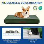US Local Stock Outdoor Inflatable 36" Length Dog Bed with Removeable Cover, US Warehouse Free Shipping - GreenFur