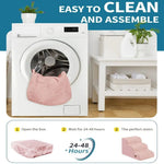 US Local Stock Pink 3 Step Dog Steps for High Bed, US Warehouse Free Shipping - GreenFur