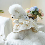 Valentine's Day and Wedding Pet Dress Princess Tulle Dress - GreenFur