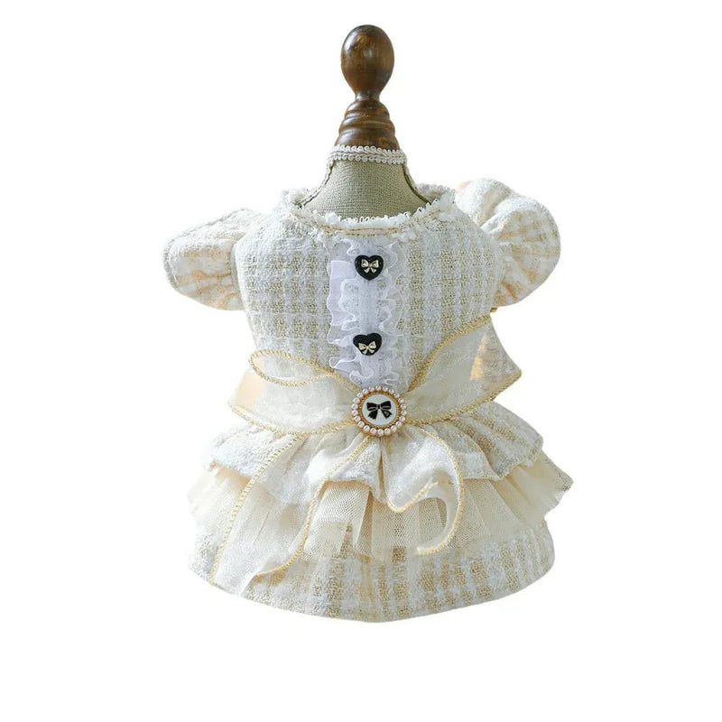 Valentine's Day and Wedding Pet Dress Princess Tulle Dress - GreenFur