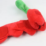 Valentine's Day Creative Rose - Shaped Pet Dog Toy with Sound Interactive Puzzle Toy - GreenFur