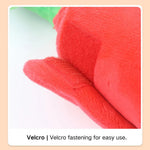 Valentine's Day Creative Rose - Shaped Pet Dog Toy with Sound Interactive Puzzle Toy - GreenFur