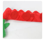 Valentine's Day Creative Rose - Shaped Pet Dog Toy with Sound Interactive Puzzle Toy - GreenFur