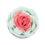 Valentine's Day Gradient Rose Edge Snuffle Mat Interactive Slow Feeding Puzzle Toy for Dog Cat and Small Pet - GreenFur