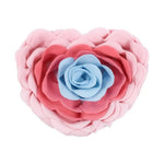 Valentine's Day Gradient Rose Edge Snuffle Mat Interactive Slow Feeding Puzzle Toy for Dog Cat and Small Pet - GreenFur