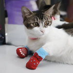 Valentine's Day Non Slip Pet Socks Cat and Dog Footwear Accessory - GreenFur