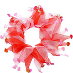 Valentine's Day Pet Decoration Set Dog Neckband Headband Party Accessories - GreenFur