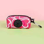 Valentine's Day Pet Poop Bag Dispenser with Carabiner - GreenFur