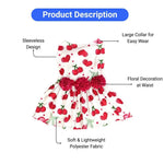 Valentine's Day Pet Princess Dress Cute Skirt Outfit for Small and Medium Dog and Cat - GreenFur