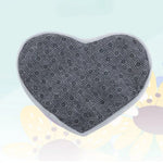 Valentine's Day Pet Sniffing Mat with Rose Pattern Heart Shape Puzzle Toy for Cats and Dogs Slow Feeder and Enrichment - GreenFur