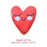 Valentine's Day Teeth Cleaning Squeaky Plush Pet Toy for Dogs - GreenFur