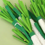 Vegetable Safe Braided Kitty Teething Chew Rope Toy - GreenFur