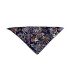 Vintage Print Cotton Pet Bibs for Dogs and Cats - GreenFur