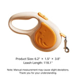 Walking Outdoor Durable Nylon Automatic Retractable Dog Leash - GreenFur