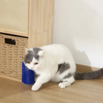 Wall Corner Massage Brush Easy to Install Cat Soft Comb Self Groomer Scratcher - GreenFur