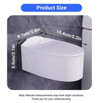 Wall Mounted Parrot Toilet Removable Plastic Tray for Small Birds Feeding or Waste Management - GreenFur