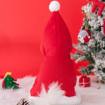 Warm Christmas Cloak Dog Cape Hooded Pet Winter Outfit - GreenFur