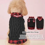 Warm Fashionable Retro Knitted Dog Sweater - GreenFur