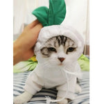 Warm Fleece Hoodies with Mooli Radish Design for Pets - GreenFur