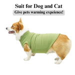 Warm Fleece Pullover Winter Casual Pet Vest - GreenFur