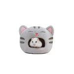 Warm Mini House Small Pet Animals Nest Hamster Bed - GreenFur