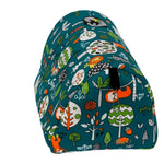 Warm Plush Hamster and Parrot Nest with Forest Design - GreenFur