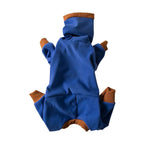 Warm Slightly Stretchy Fabric Full Body Dog Coats with Legs - GreenFur