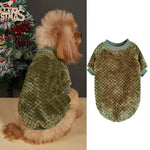 Warm Soft Coral Fleece Pet Clothes - GreenFur