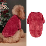 Warm Soft Coral Fleece Pet Clothes - GreenFur