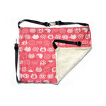 Washable Double Sided Pink Cat Printed Elevated Hammock - GreenFur