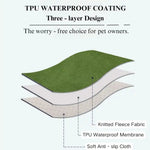 Washable Pet Mats for Dogs and Cats Anti - Slip Pet Seat Cover - GreenFur