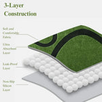 Washable Soft Absorbent Waterproof Non Slip Pet Pee Pads - GreenFur