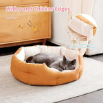 Washable Soft Cozy Pet Sofa Bed Dog Cat Bed - GreenFur