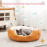Washable Soft Cozy Pet Sofa Bed Dog Cat Bed - GreenFur
