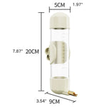 Water Dispenser and Large Capacity Nozzle Drinker for Parrots and Small Birds - GreenFur