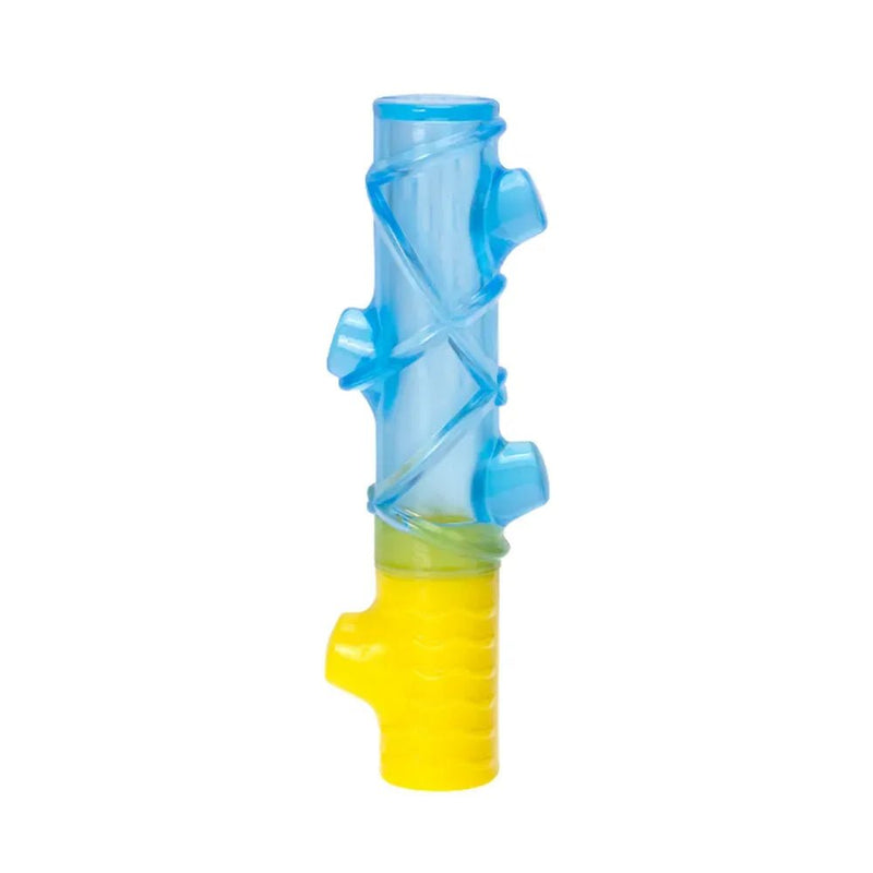 Water Fill and Freezable TPR Dog Toy Cooling Summer Branch - GreenFur