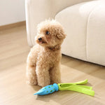 Water Friendly Squeaky Interactive Octopus Dog Toy for Chewing and Tugging - GreenFur
