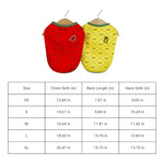 Watermelon Pineapple Print Breathable Thin Summer Dog Clothing - GreenFur