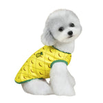 Watermelon Pineapple Print Breathable Thin Summer Dog Clothing - GreenFur