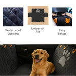 Waterproof Backseat Pet Hammock Car Protector Dog Car Seat Cover - GreenFur