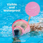 Waterproof Dog Bath Cap Ear Protection for Bathing and Swimming - GreenFur