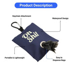 Waterproof Dog Waste Bag Holder Portable Pet Poop Bag Dispenser - GreenFur