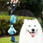 Waterproof Hands - Free Dog Poop Bag Dispenser with Carabiner - GreenFur