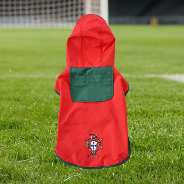 Waterproof Lightweight Polyester with PU PFP Pet Raincoat - GreenFur